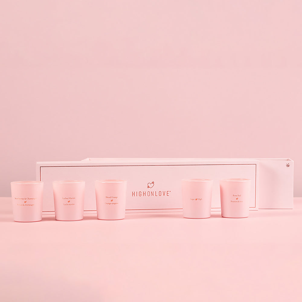 HIGHONLOVE - MINI SENSUAL MASSAGE CANDLES COLLECTION