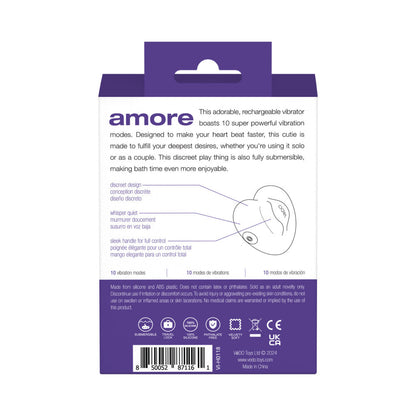 VEDO AMORE RECHARGEABLE PLEASURE VIBE PURPLE