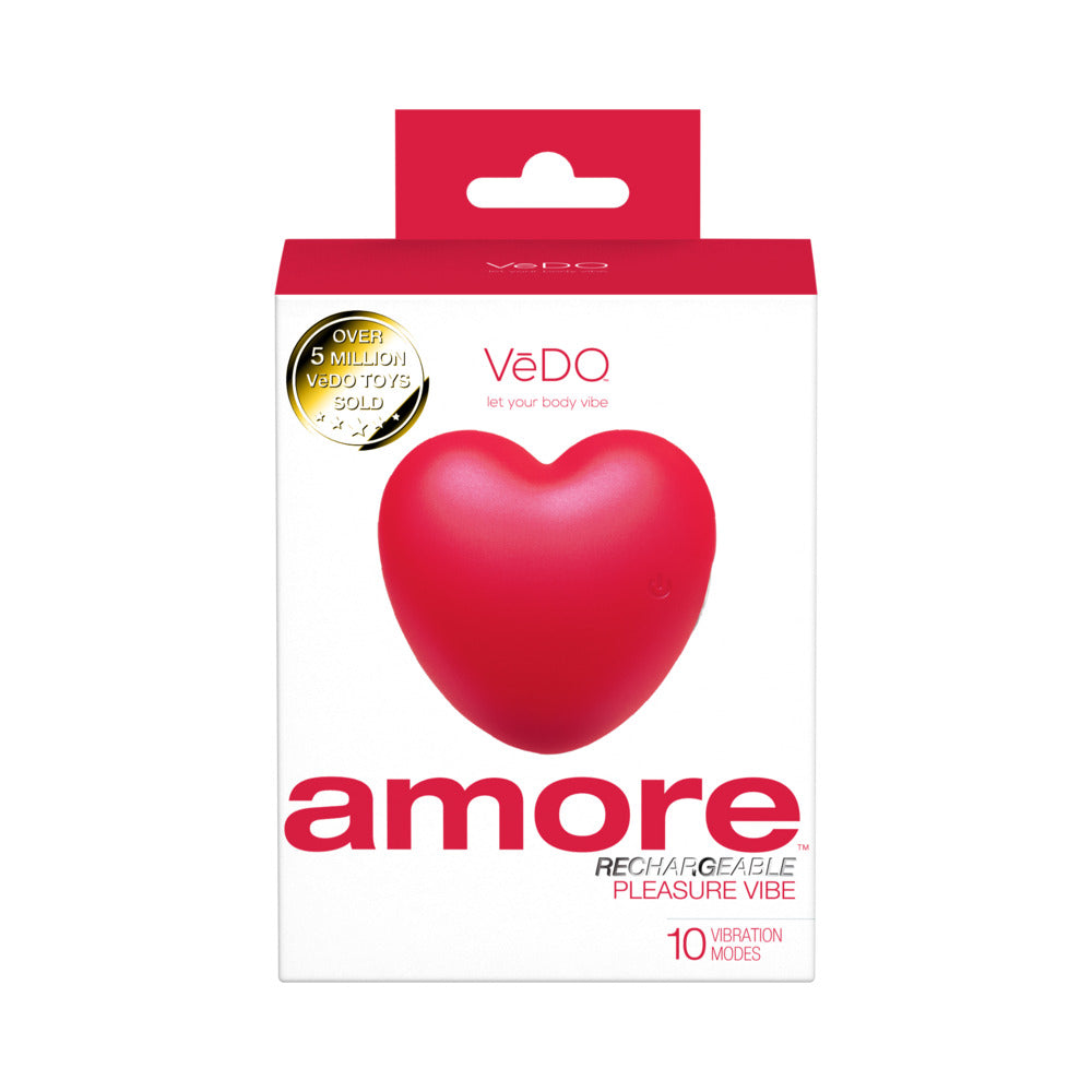VEDO AMORE RECHARGEABLE PLEASURE VIBE RED