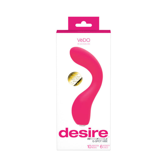 VEDO - DESIRE RECHARGEABLE G SPOT VIBE