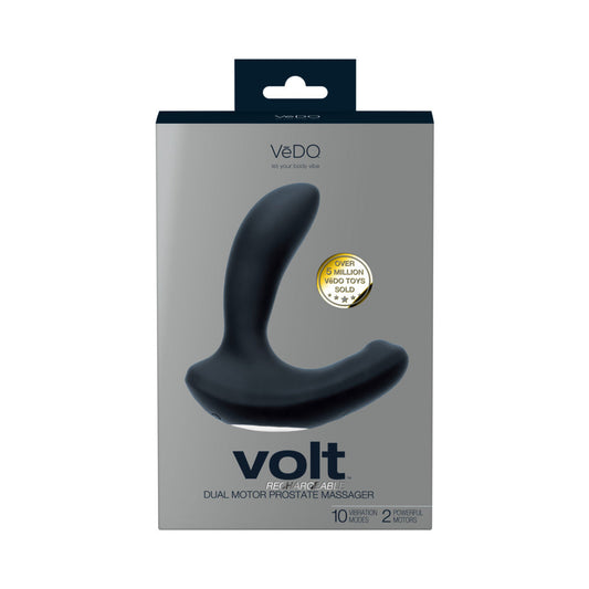 VEDO - VOLT RECHARGEABLE PROSTATE VIBE BLACK