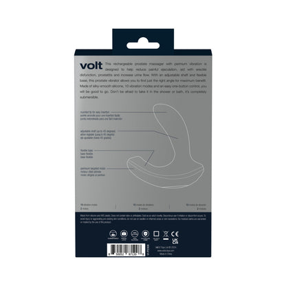 VEDO VOLT RECHARGEABLE PROSTATE VIBE BLACK