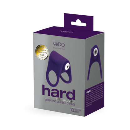 VEDO HARD RECHARGEABLE C-RING PURPLE