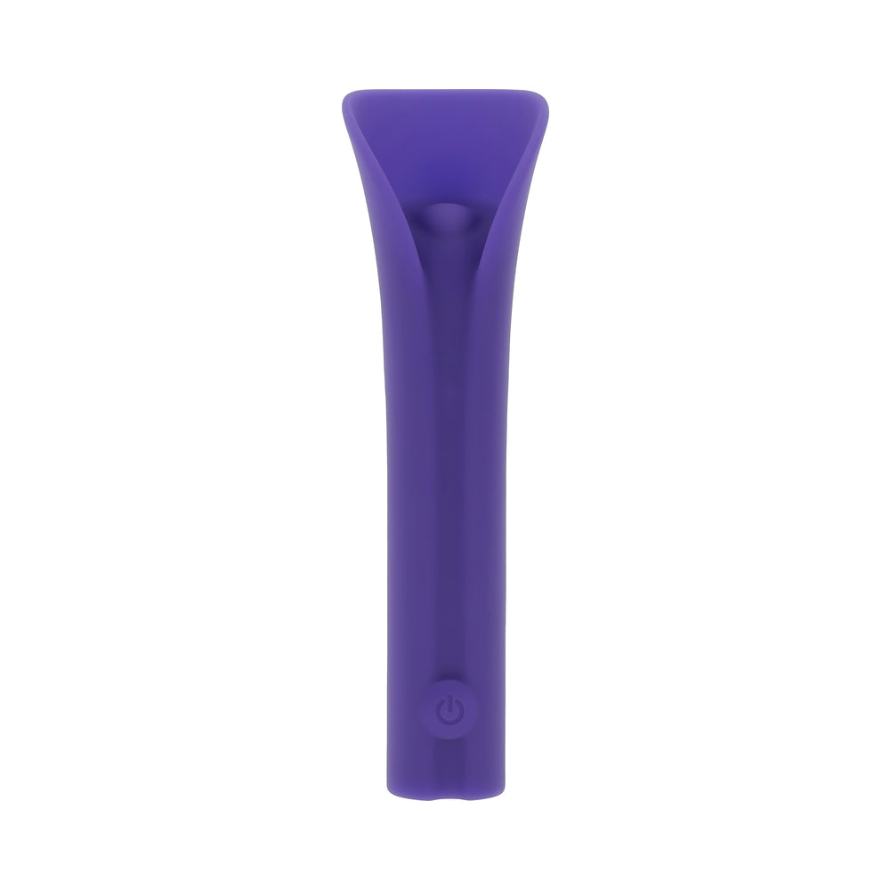 EVOLVED FULL COVERAGE RECHARGEABLE BULLET SILICONE PURPLE