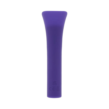 EVOLVED FULL COVERAGE RECHARGEABLE BULLET SILICONE PURPLE