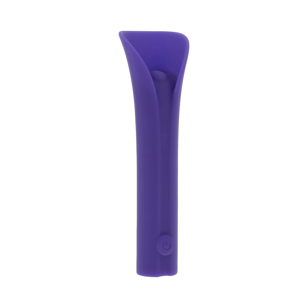 EVOLVED FULL COVERAGE RECHARGEABLE BULLET SILICONE PURPLE