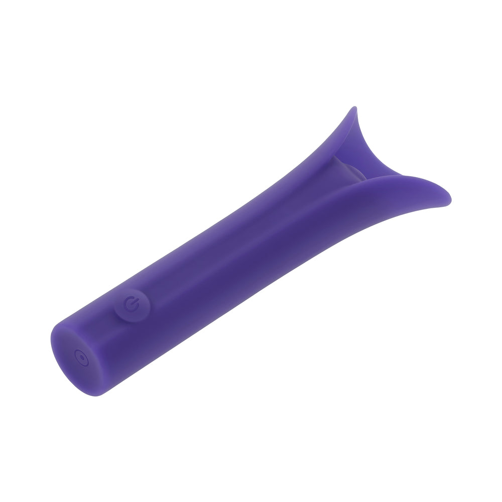 EVOLVED FULL COVERAGE RECHARGEABLE BULLET SILICONE PURPLE