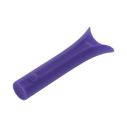 EVOLVED FULL COVERAGE RECHARGEABLE BULLET SILICONE PURPLE