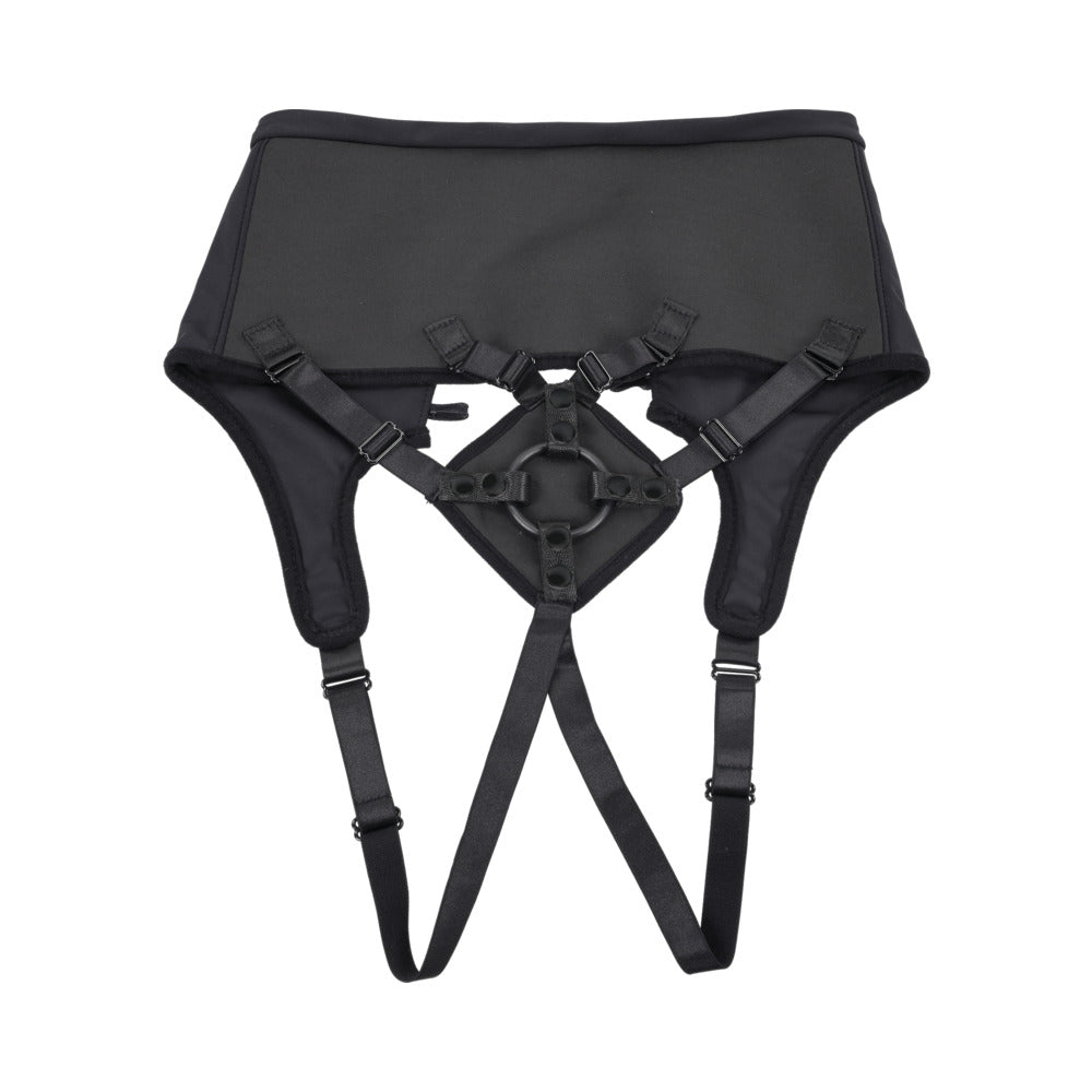 SPORTSHEETS HIGH WAISTED CORSET STRAP ON