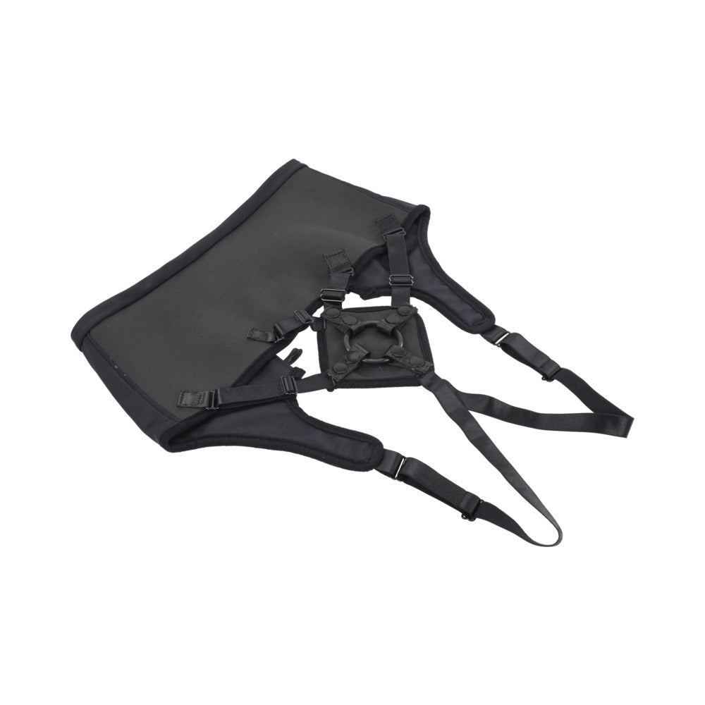 SPORTSHEETS HIGH WAISTED CORSET STRAP ON