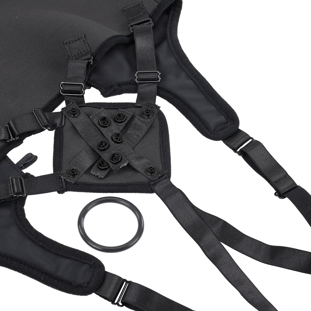 SPORTSHEETS HIGH WAISTED CORSET STRAP ON