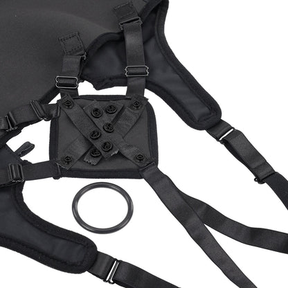 SPORTSHEETS HIGH WAISTED CORSET STRAP ON