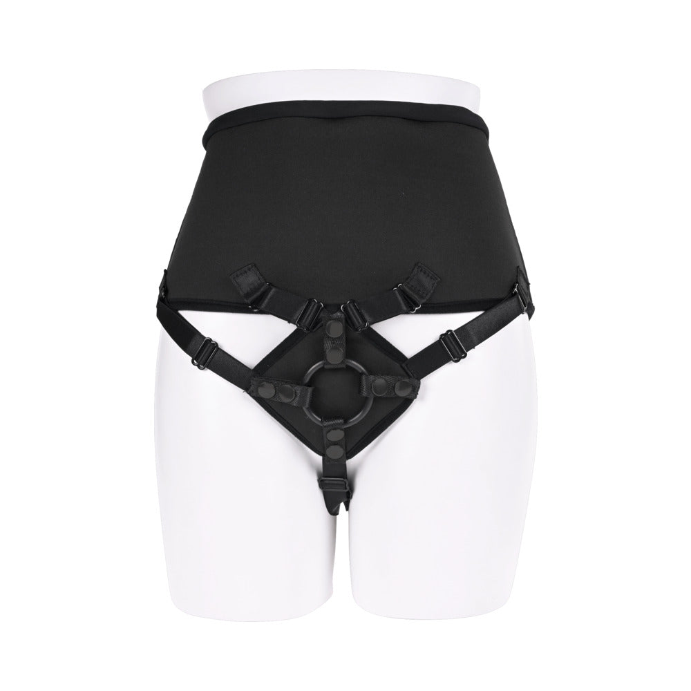 SPORTSHEETS HIGH WAISTED CORSET STRAP ON