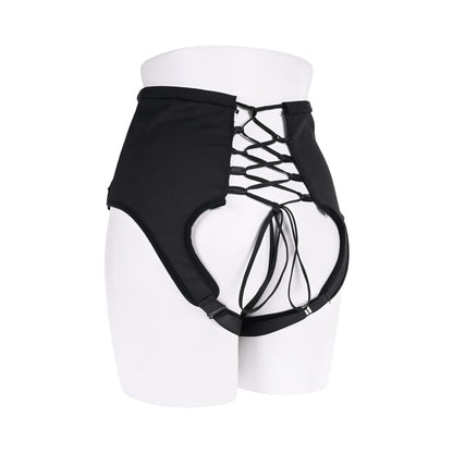 SPORTSHEETS HIGH WAISTED CORSET STRAP ON