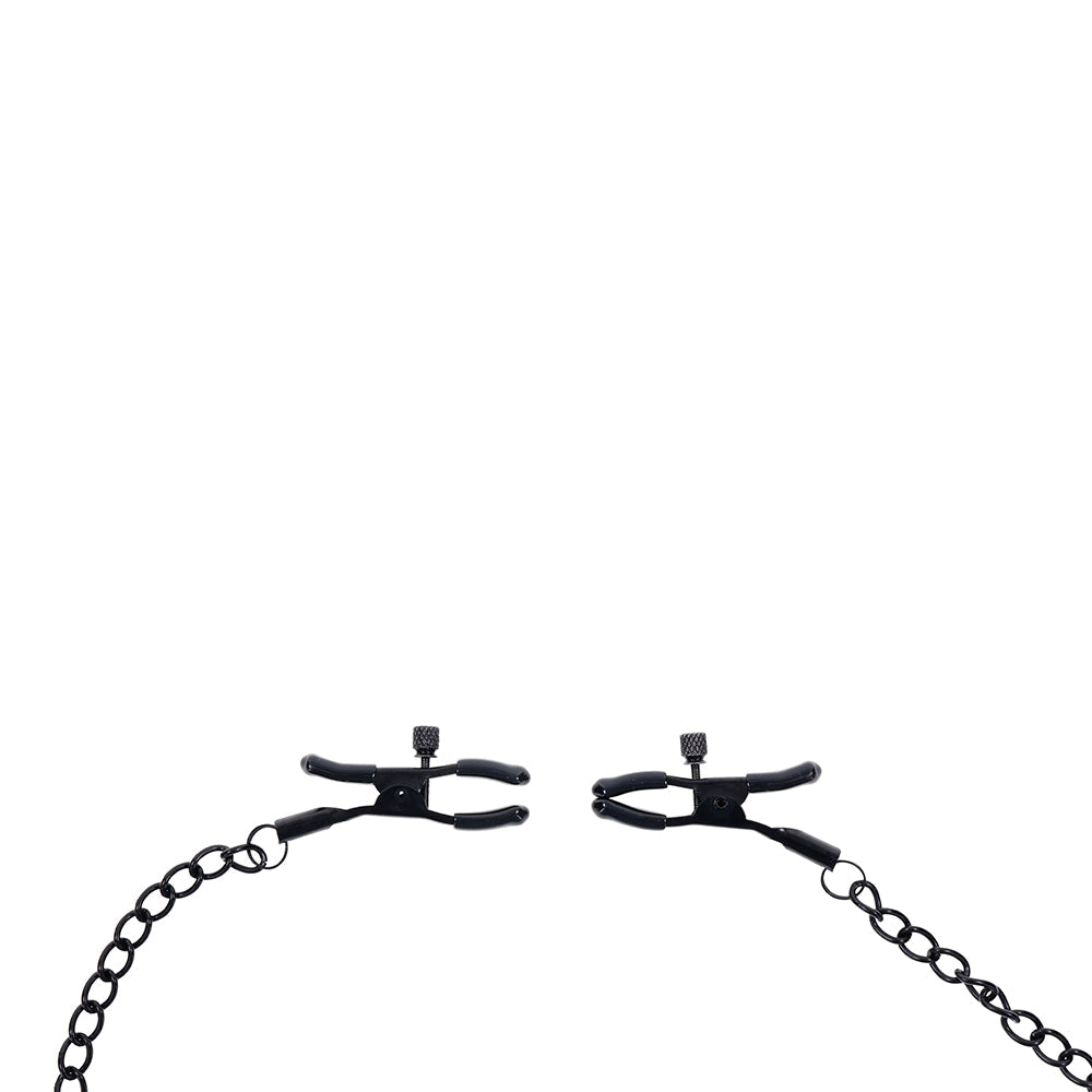 SPORTSHEETS SAFFRON NIPPLE TO CLIT SET