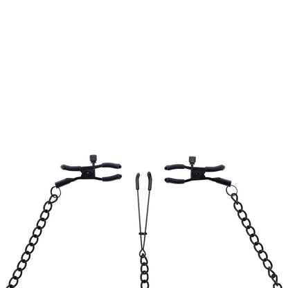 SPORTSHEETS SAFFRON NIPPLE TO CLIT SET