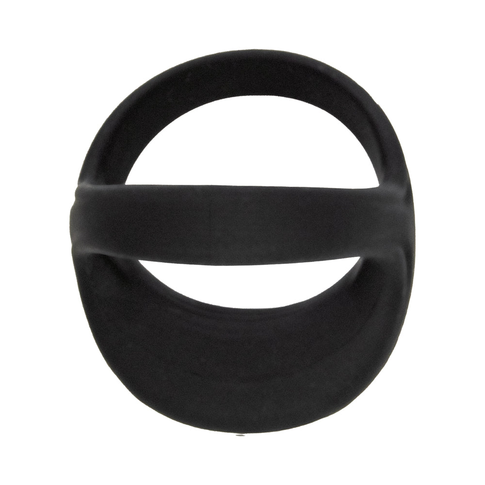 COCKPOWER SCROTUM AND COCK RING BLACK