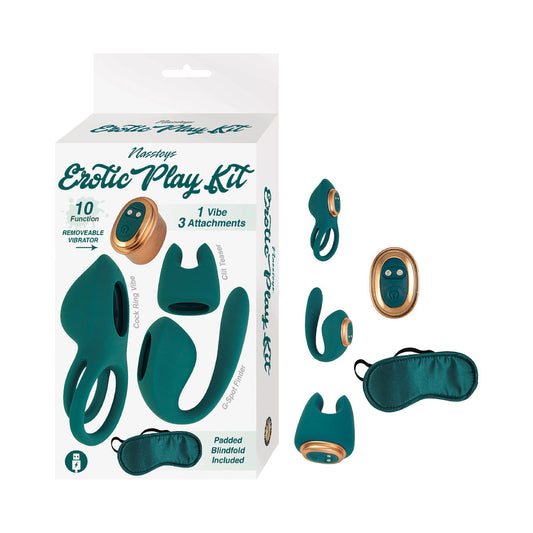 NASSTOYS - EXOTIC PLAY KIT 5-PIECE SET GREEN