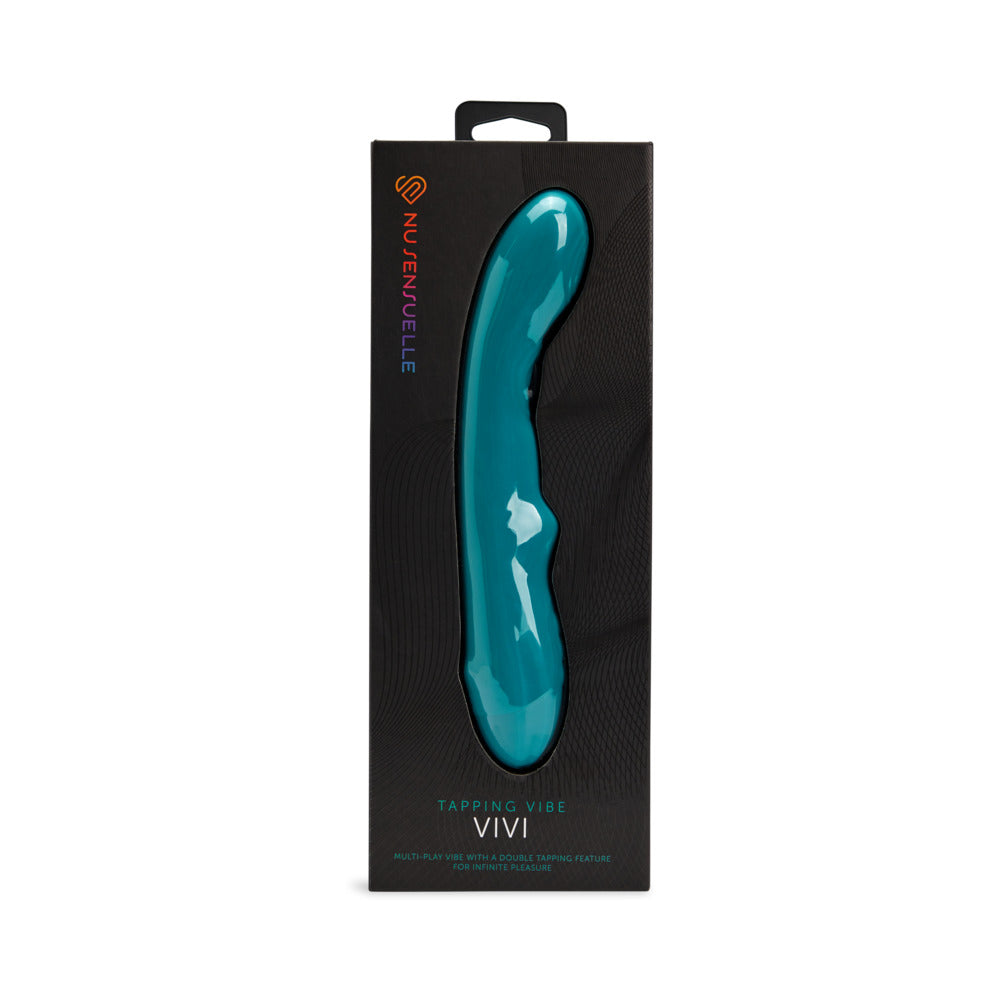 NU SENSUELLE VIVI DOUBLE TAPPING VIBE EMERALD GREEN
