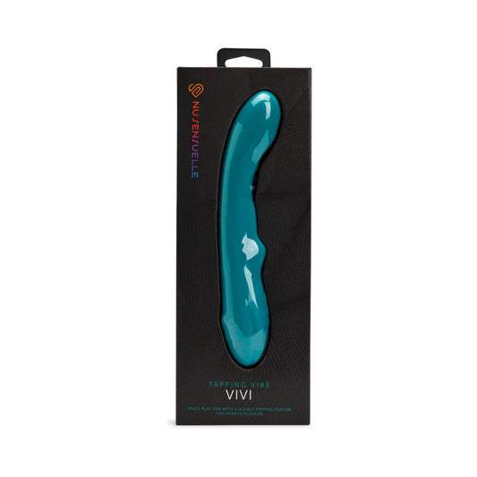NU SENSUELLE VIVI DOUBLE TAPPING VIBE EMERALD GREEN