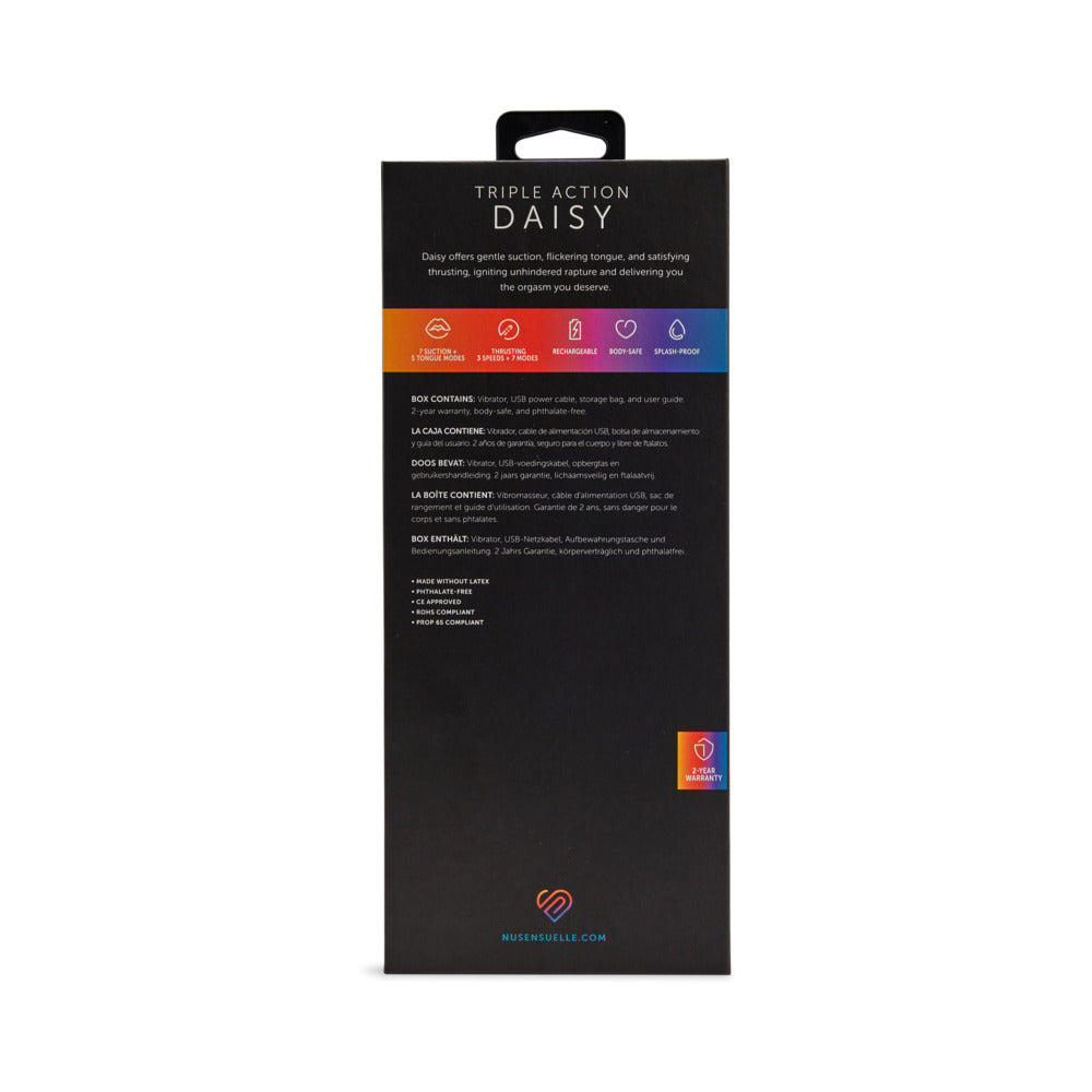 NU SENSUELLE TRIPLE ACTION DAISY ELECTRIC BLUE