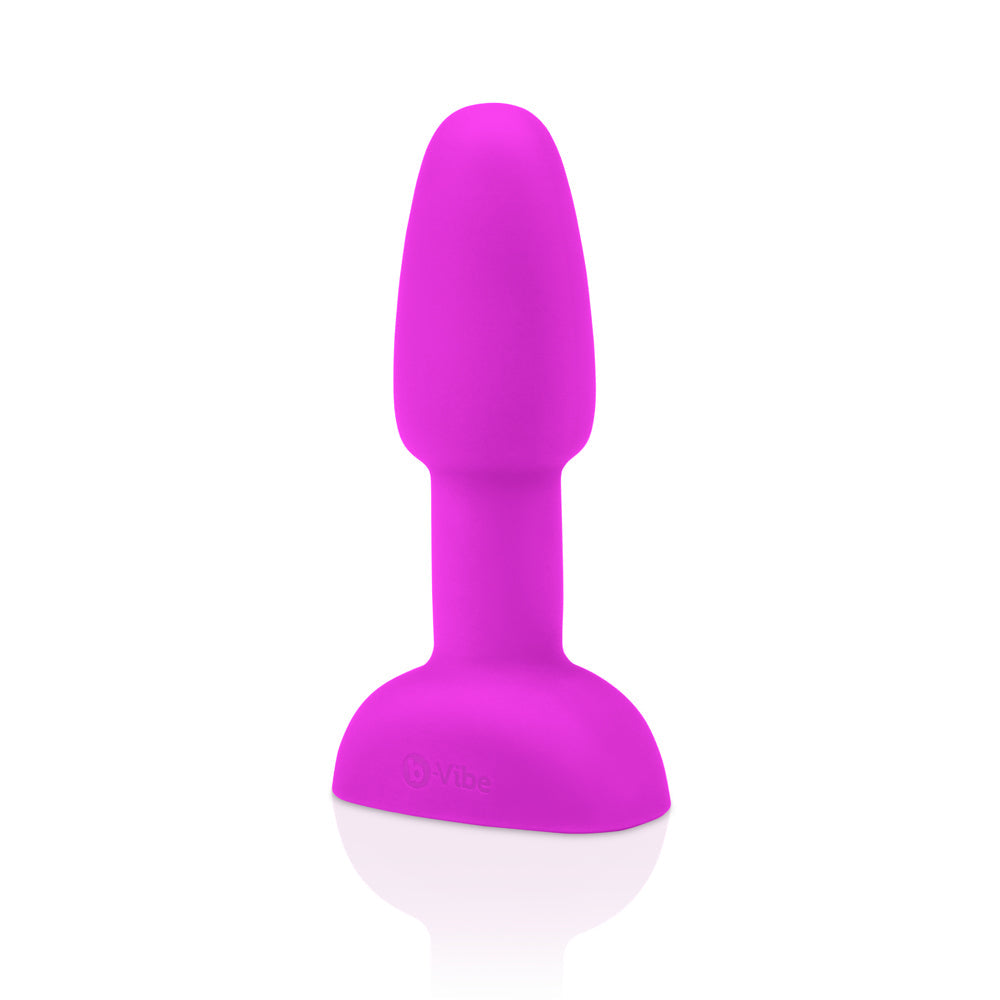 B-VIBE RIMMING PETITE ROTATING AND VIBRATING REMOTE CONTROL PLUG FUCHSIA
