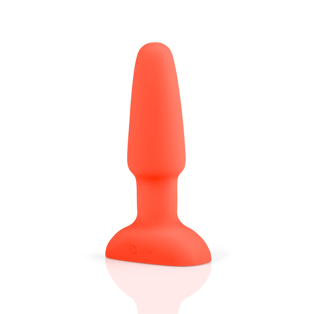 B-VIBE RIMMING 2 ROTATING AND VIBRATING REMOTE CONTROL PLUG ORANGE