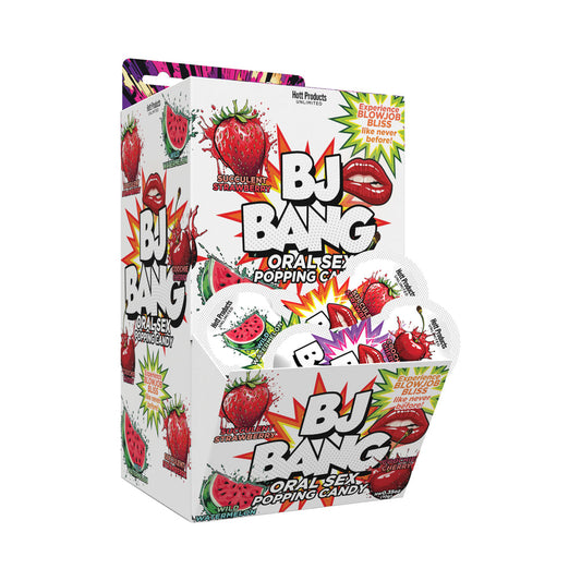 HOTT PRODUCTS - BJ BANG POPPING BLOW JOB ORAL SEX CANDY 72-PIECE DISPLAY