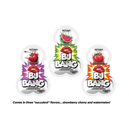 HOTT PRODUCTS - BJ BANG POPPING BLOW JOB ORAL SEX CANDY 72-PIECE DISPLAY