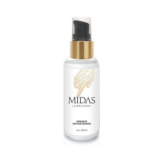 LITTLE GENIE - MIDAS OPAQUE WATER-BASED LUBRICANT 2 OZ.