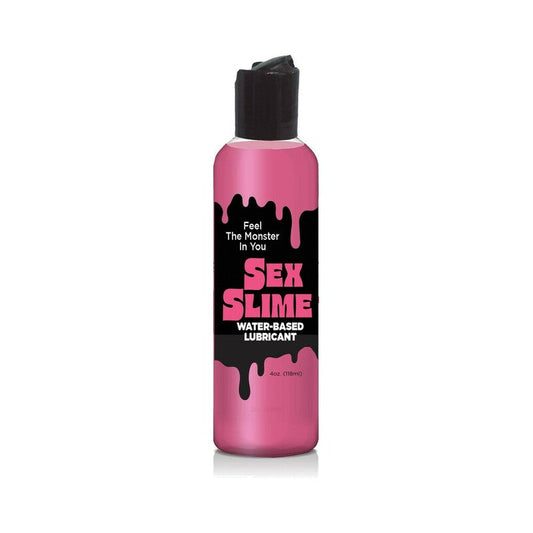 LITTLE GENIE - SEX SLIME WATER-BASED LUBRICANT PINK 4 OZ.