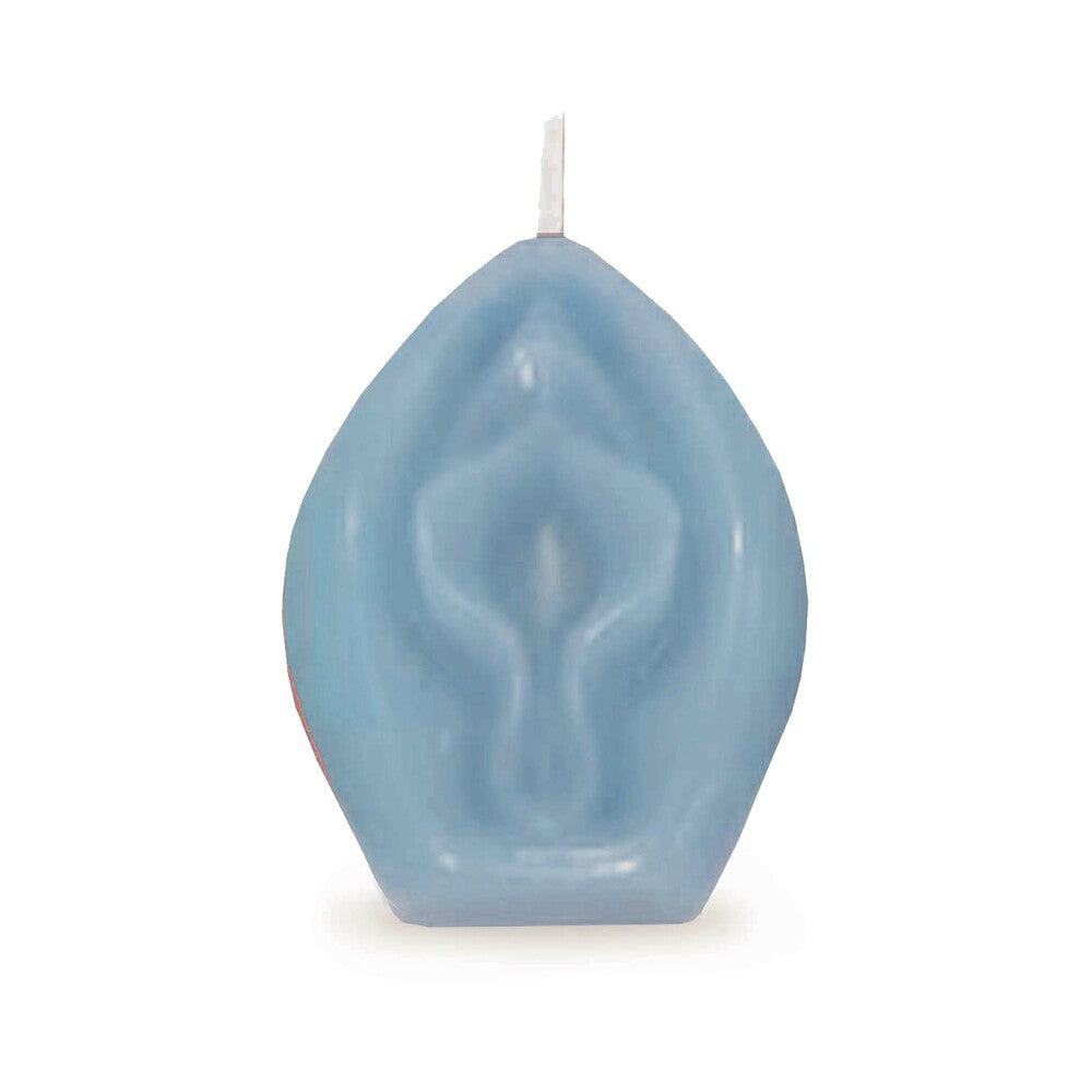 LITTLE GENIE - EDEN''S VAGINA CANDLE BLUE