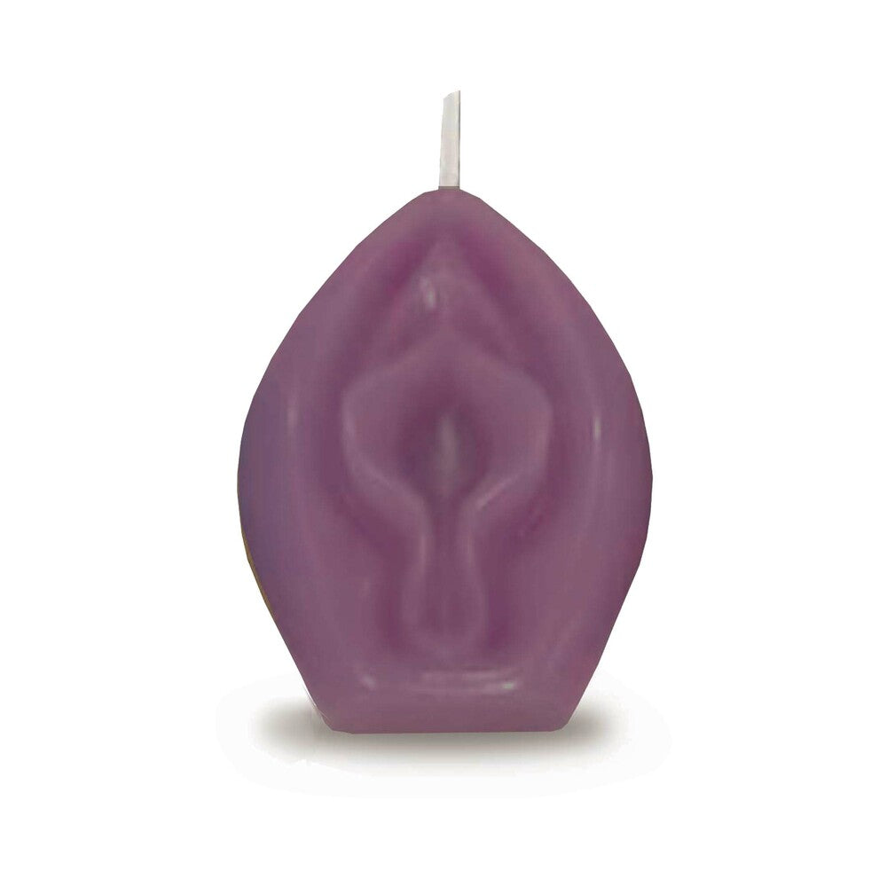 LITTLE GENIE - EDEN''S VAGINA CANDLE EGGPLANT