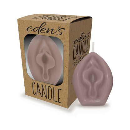 LITTLE GENIE - EDEN''S VAGINA CANDLE TAUPE