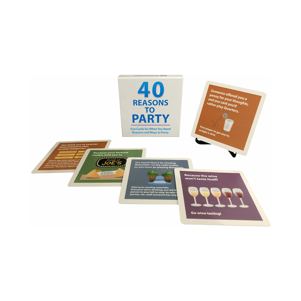 KHEPER GAMES - 40 REASONS TO PARTY CARDS