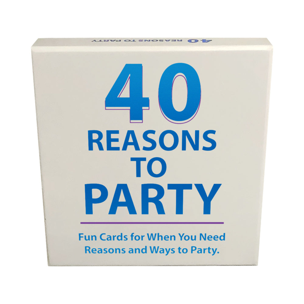 40 REASONS TO PARTY CARDS