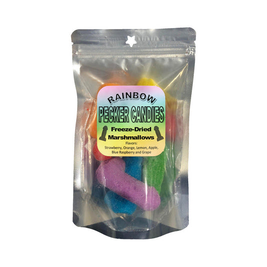 FREEZE DRIED RAINBOW PECKER CANDIES