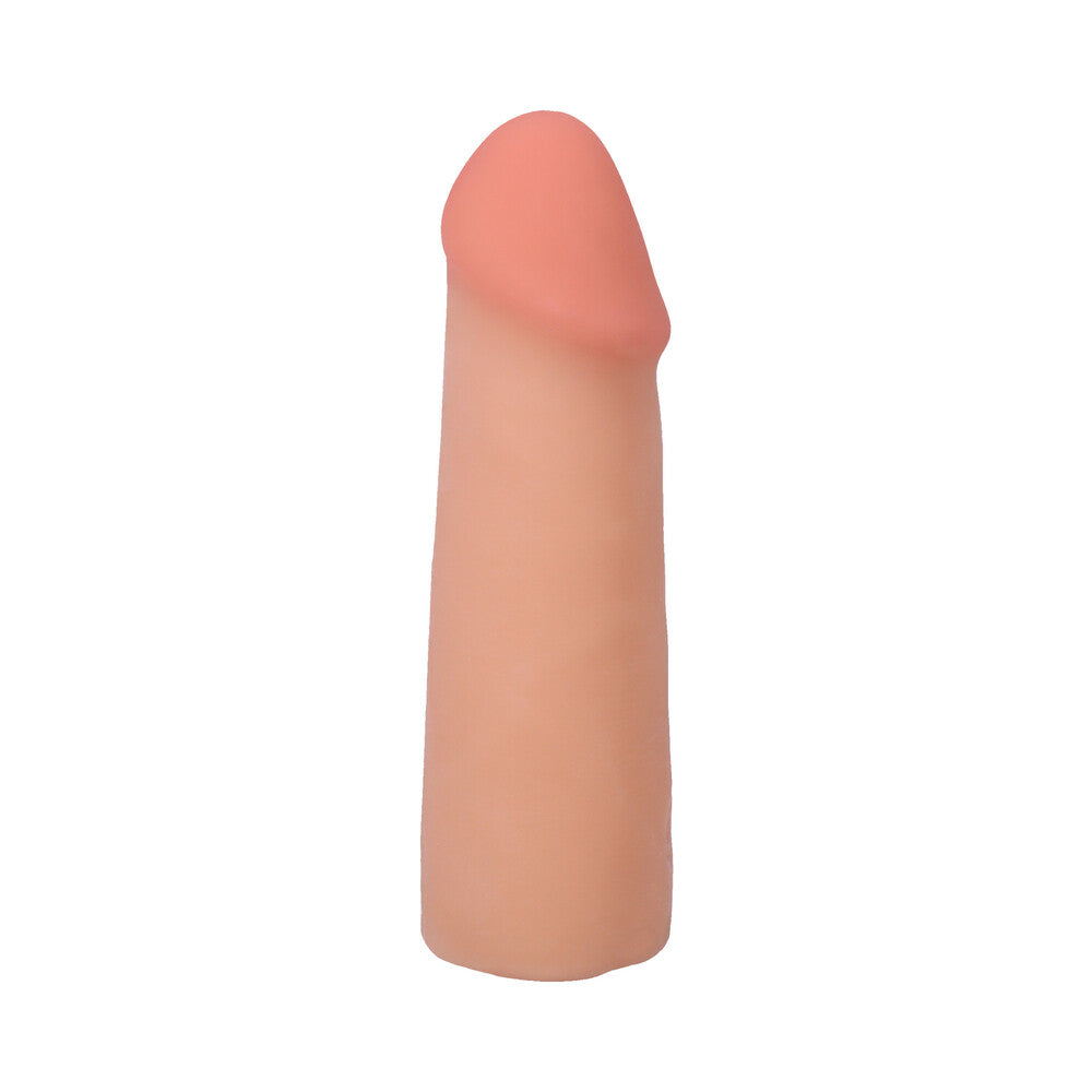 DOC JOHNSON - THE REALISTIC COCK 5 IN. ULTRASKYN VAC-U-LOCK DILDO VANILLA