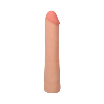 THE REALISTIC COCK 9 IN. ULTRASKYN VAC-U-LOCK DILDO VANILLA