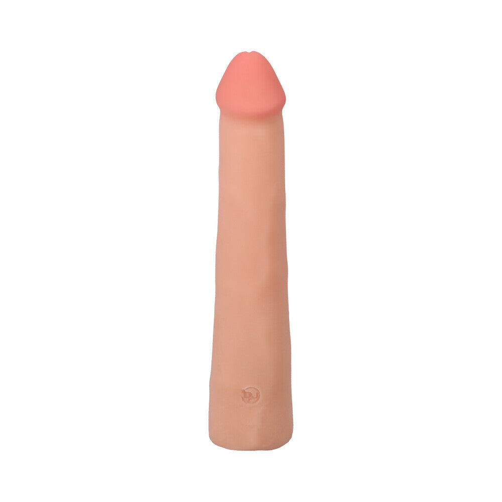 DOC JOHNSON - THE REALISTIC COCK 9 IN. ULTRASKYN VAC-U-LOCK DILDO VANILLA