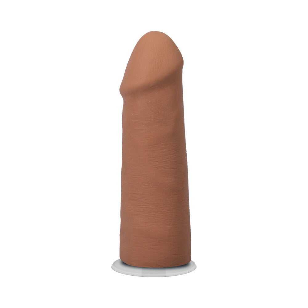 THE REALISTIC COCK 5 IN. ULTRASKYN VAC-U-LOCK DILDO CARAMEL
