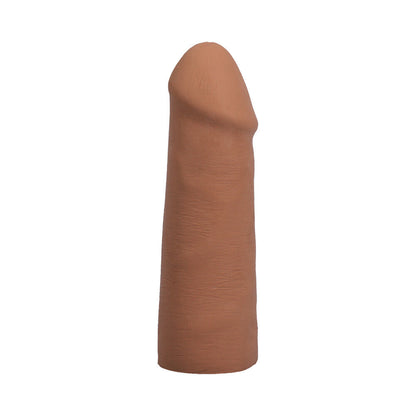 THE REALISTIC COCK 5 IN. ULTRASKYN VAC-U-LOCK DILDO CARAMEL