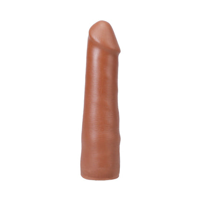 THE REALISTIC COCK 7 IN. ULTRASKYN VAC-U-LOCK DILDO CARAMEL