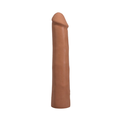 DOC JOHNSON - THE REALISTIC COCK 9 IN. ULTRASKYN VAC-U-LOCK DILDO CARAMEL