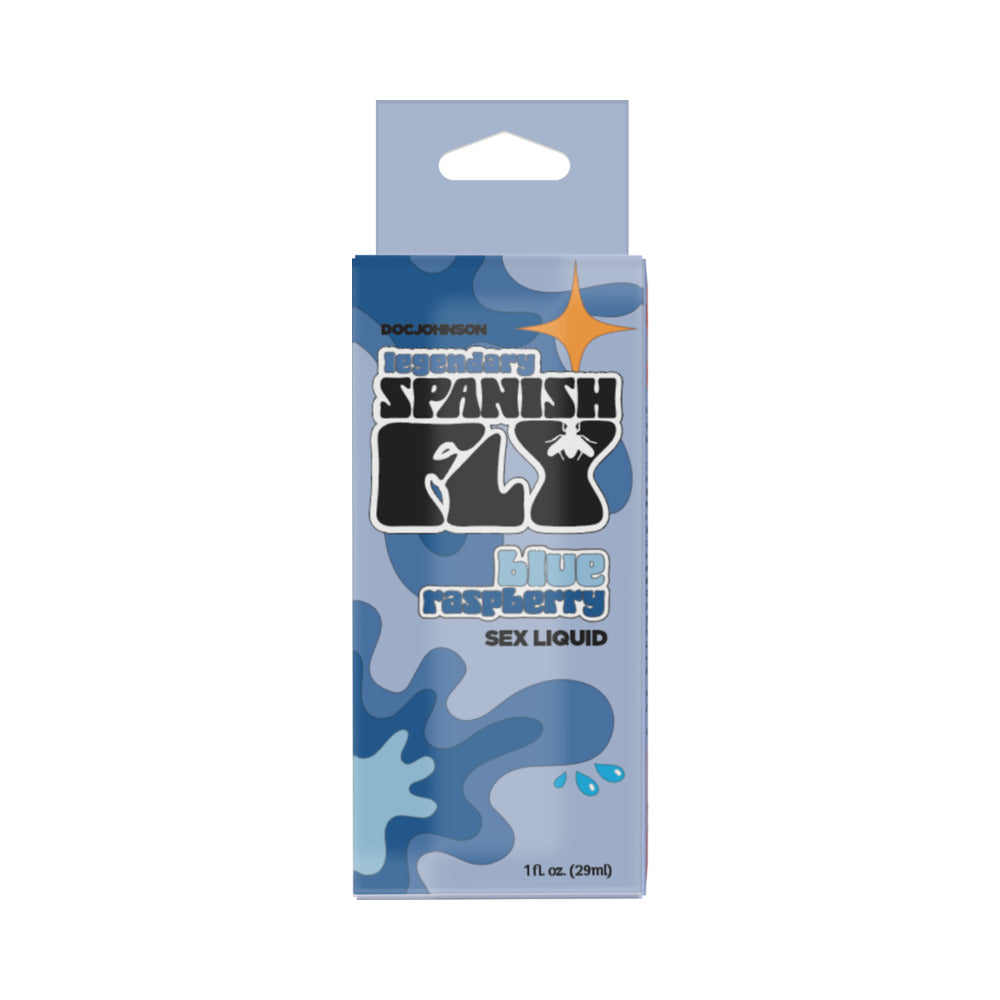 DOC JOHNSON - SPANISH FLY SEX LIQUID BLUE RASPBERRY 1 OZ.