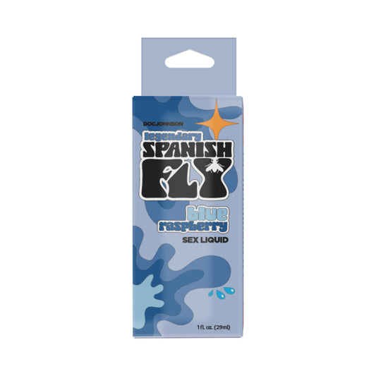 DOC JOHNSON - SPANISH FLY SEX LIQUID BLUE RASPBERRY 1 OZ.