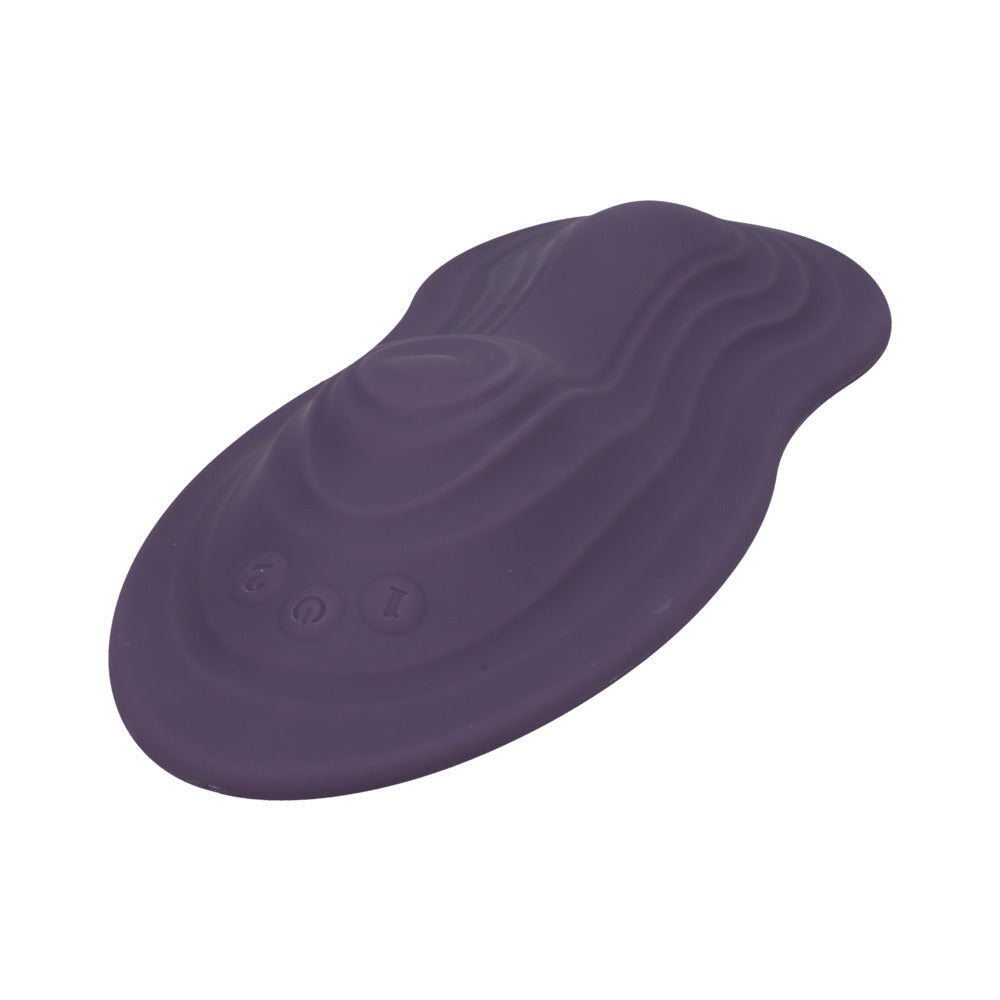 IRIDE PLEASURE SEAT THROB RECHARGEABLE WITH WIRELESS REMOTE DUSTY PURPLE