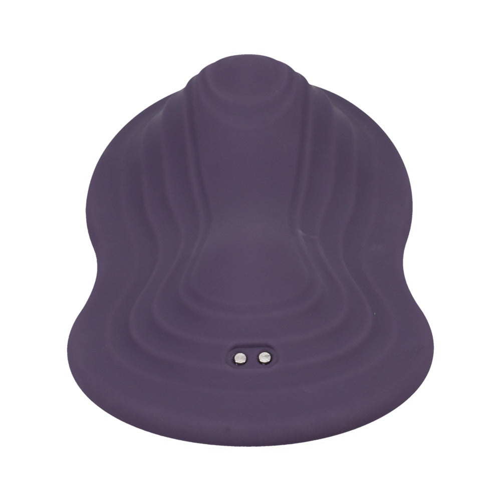 IRIDE PLEASURE SEAT THROB RECHARGEABLE WITH WIRELESS REMOTE DUSTY PURPLE