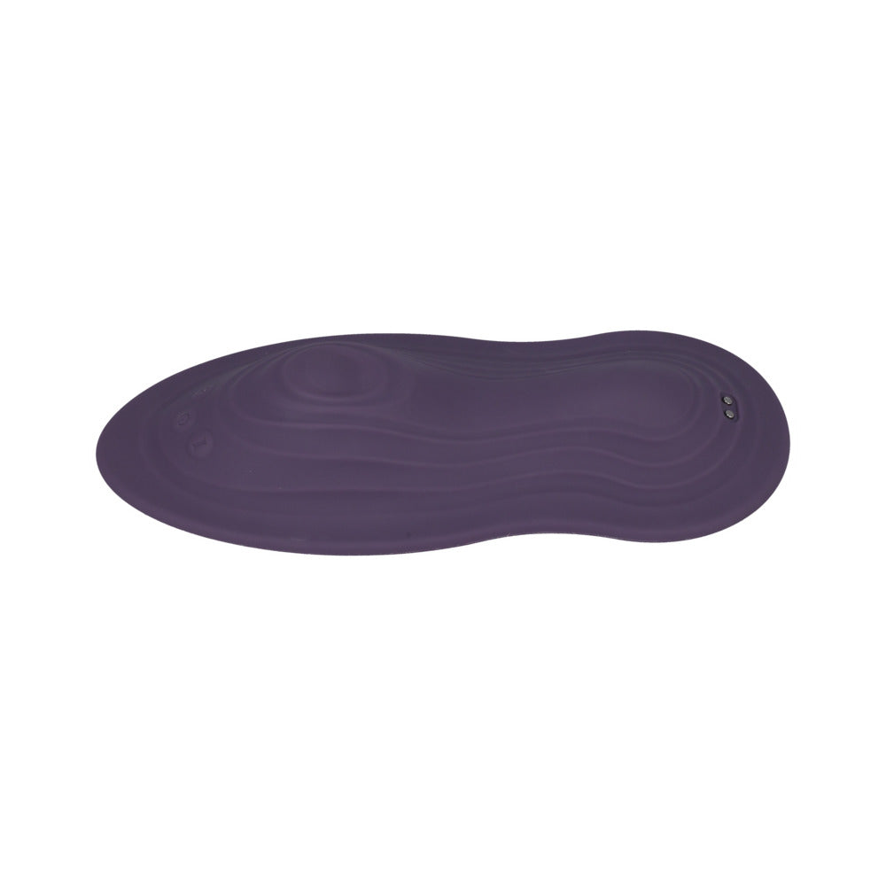 IRIDE PLEASURE SEAT THROB RECHARGEABLE WITH WIRELESS REMOTE DUSTY PURPLE