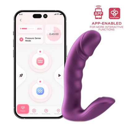 HONEY PLAY BOX RORA 2 APP-CONTROLLED ROTATING G-SPOT VIBRATOR & CLIT STIMULATOR
